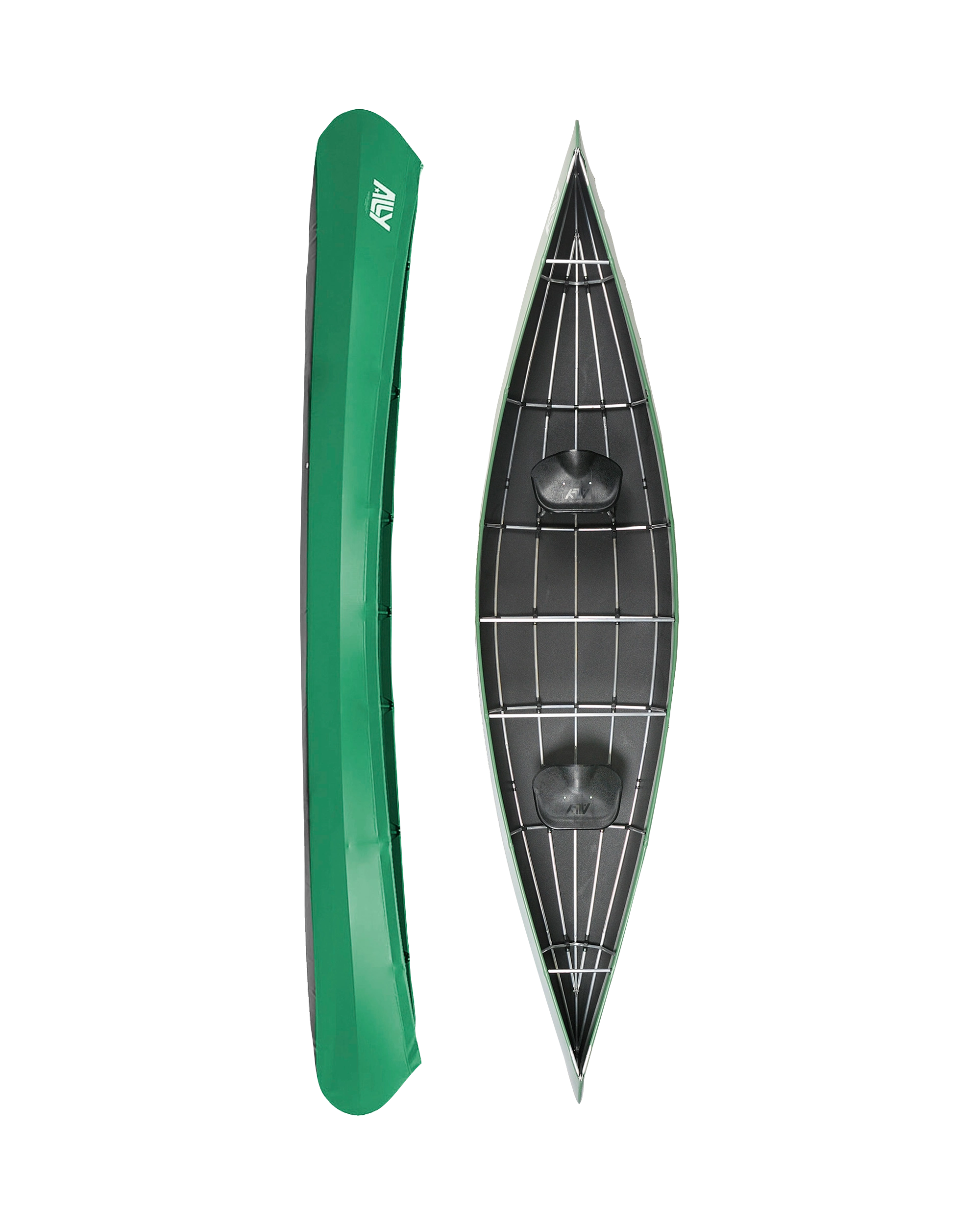 ALLY FOLDING CANOE 18 DR GREEN