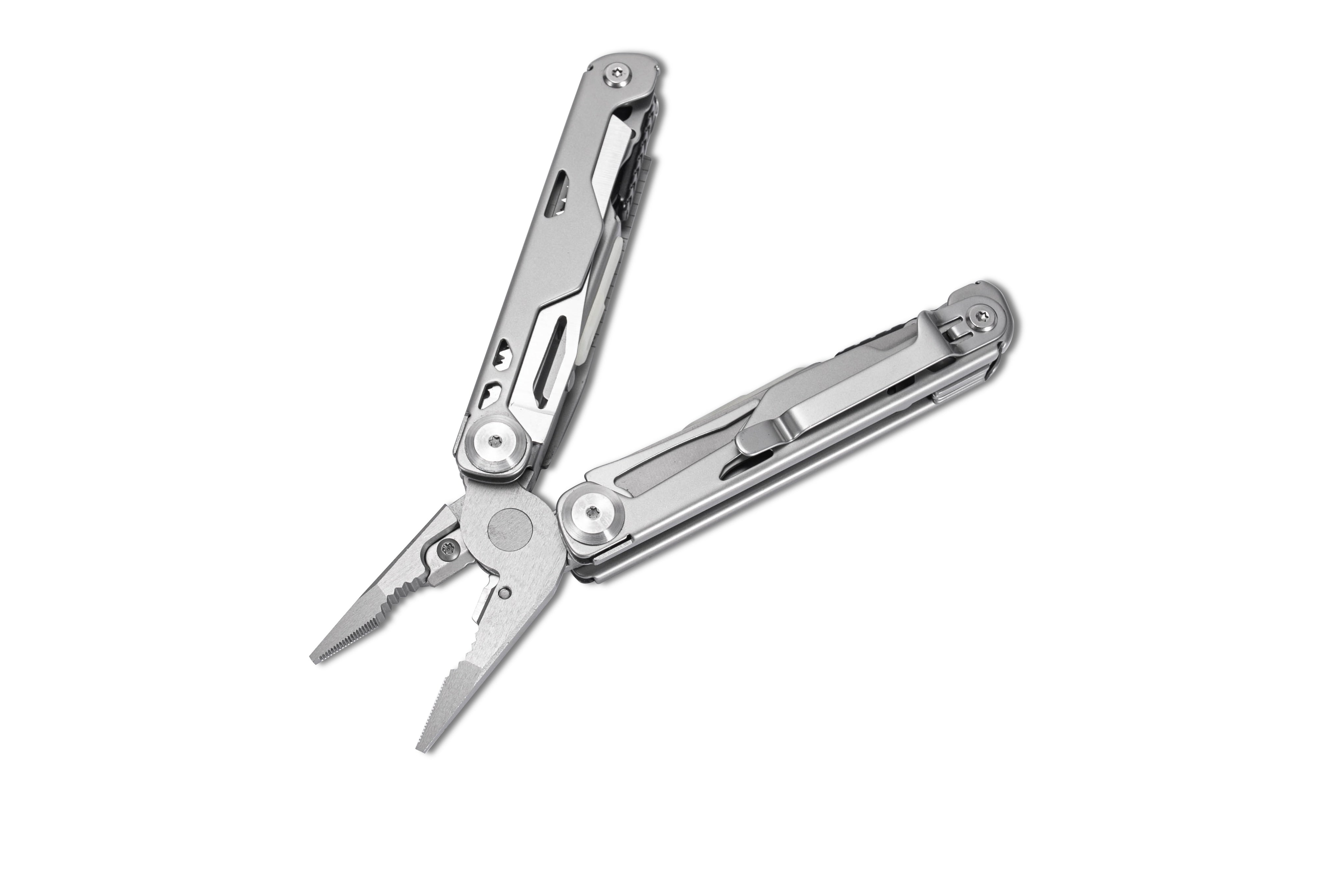 Multitool Pakke, Damascus 18 + Sheath Holder