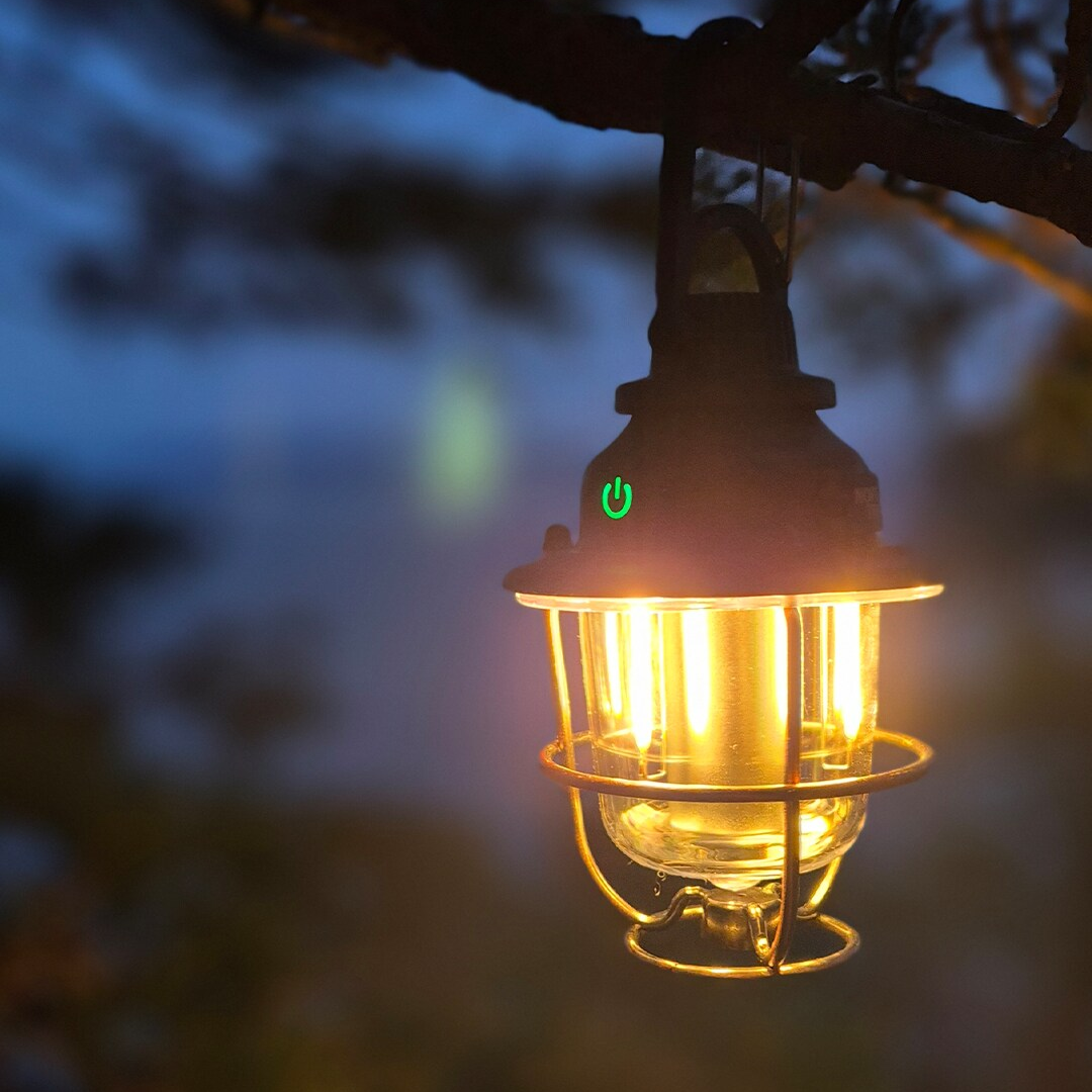 North Trail Retro Camp Lantern