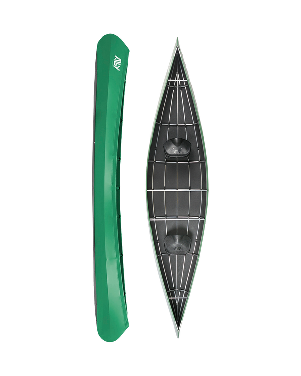 ALLY FOLDING CANOE 18 DR GREEN