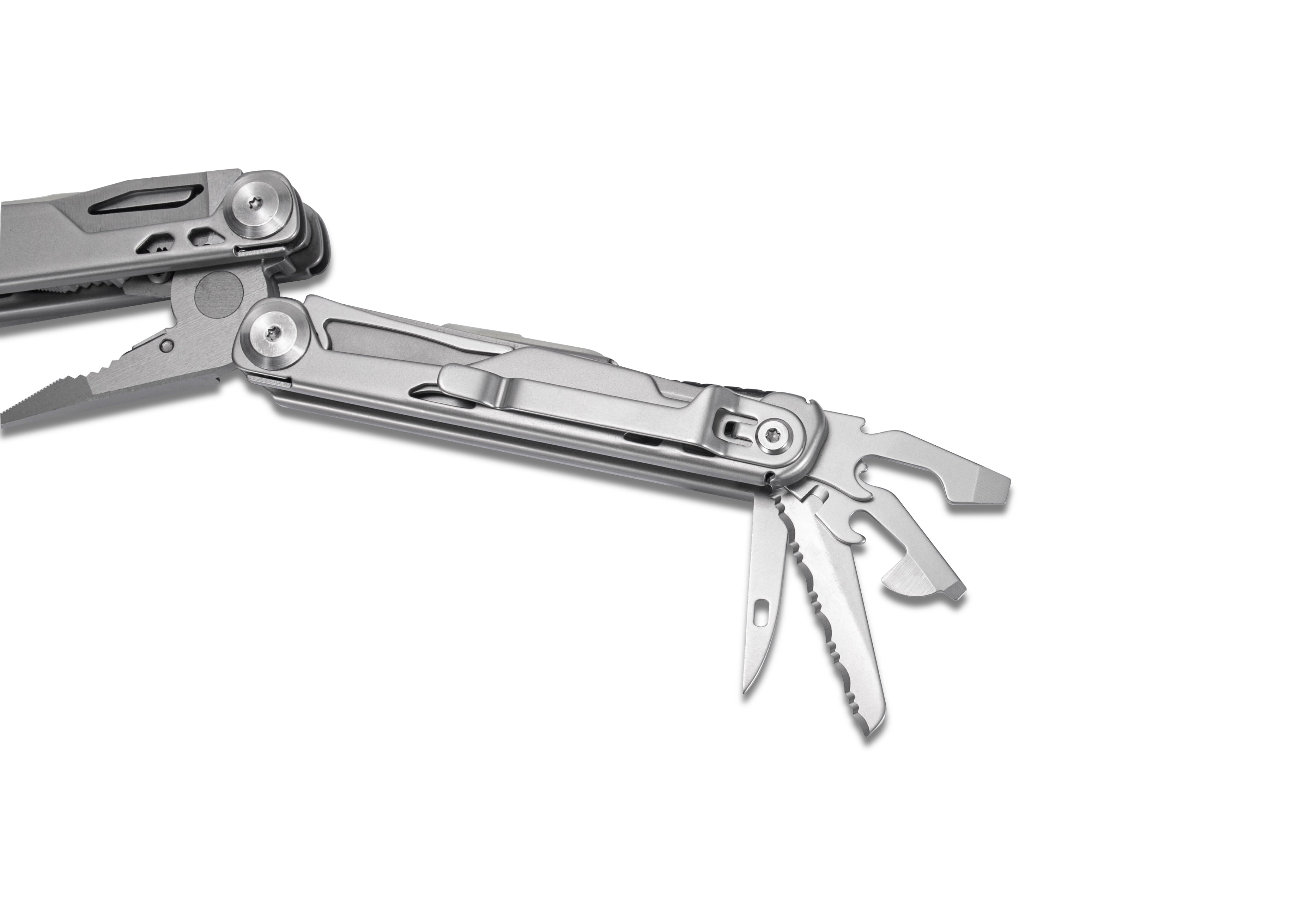 Multitool Pakke, Damascus 18 + Sheath Holder