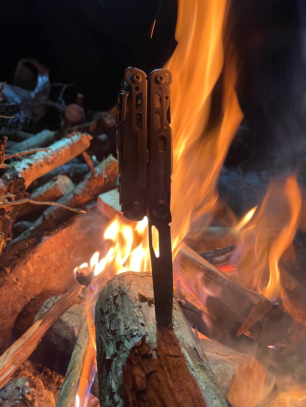 Multitool Pakke, Damascus 18 + Sheath Holder